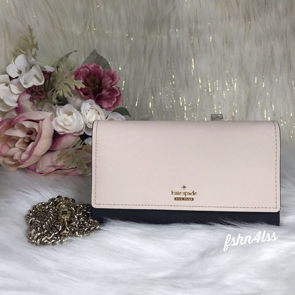Kate Spade Pink and Black Crossbody Bag